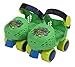 PlayWheels Teenage Mutant Ninja Turtles Kids Roller Skates with Knee Pads - Junior Size 6-12