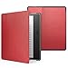 MoKo Case for All-New Kindle Oasis (9th Generation, 2017 Release) - Premium Ultra Lightweight Shell Cover with Auto Wake / Sleep for Amazon Kindle Oasis E-reader Case, RED
