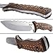 Grand Way Hunting Knife - Fixed Knife for Hunting Camping Hiking EDC Outdoor Work
