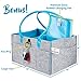 Sturdy Baby Diaper Caddy Organizer – Includes Bonus Waterproof Changing Pad – 8 Easy Access Pockets & 3 Large Pockets – Perfect for Young Active Parents – Stylish & Trendy Diaper Organizer