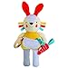 Petit Collage Organic Baby Developmental Soft Toy, Bunny