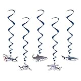 Beistle Shark Whirls, 32-Inch to 3-Feet, Multicolor (54127)