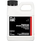 MORE Premium Stone Sealer - Water Based Formula - Protection for Natural Stone and Tile Surfaces [Pint / 16 Oz.]