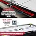 MD Sports AWH080_037M 80-Inch Air Powered Hockey Table