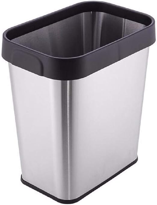 Contenedor de Basura Cocina Botes de Basura Hogar Sin Tapa Sala de