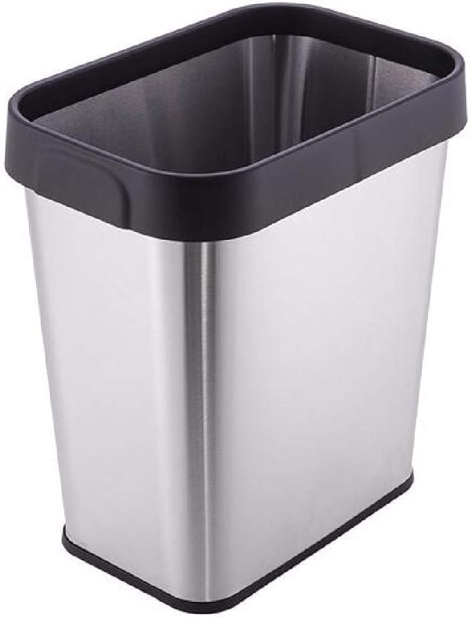 Contenedor de Basura Cocina Botes de Basura Hogar Sin Tapa Sala de