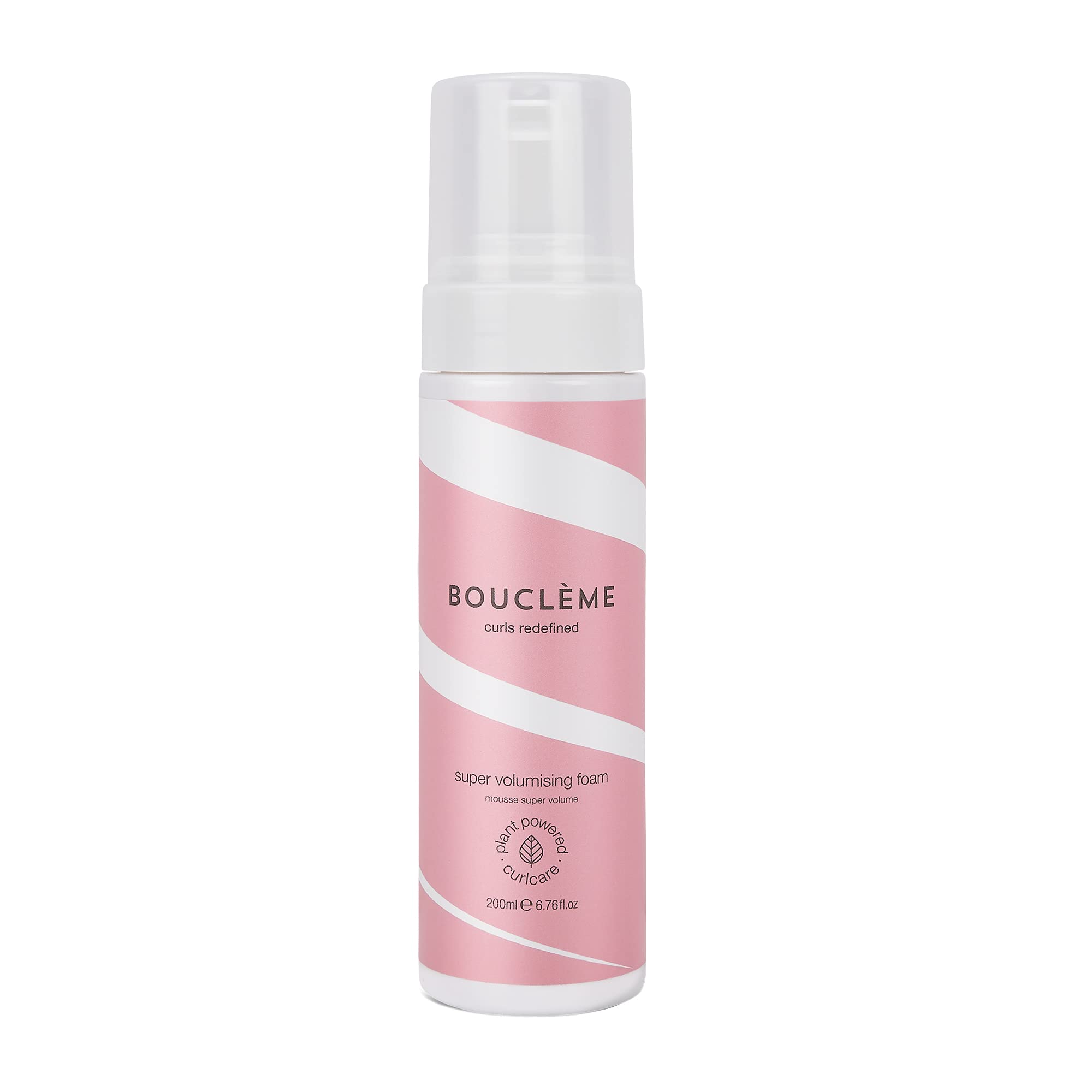 Bouclème - Super Volumising Foam - Styling Foam for Curly Hair - 98% Naturally Derived Ingredients and Vegan - 200ml