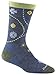 DARN TOUGH (Style 1610) Women's Garden Lifestyle Sock - Denim Heather, Medium