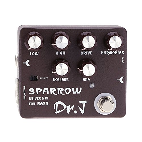 Joyo Dr.J D-53 Sparrow Overdrive DI Bass Electric Effect Pedal for Bass