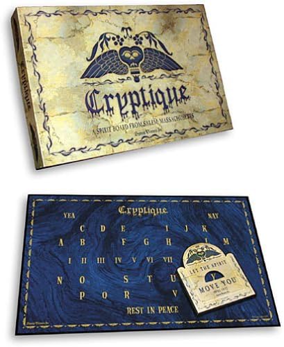Amazon Com Cryptique Spirit Board Ouija Occult Toys Games