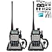 BaoFeng UV-5R Upgrade Version UV-5XP Extended Battery VHF UHF Two Way Radio 7.4v 8W Dual-Band Walkie Talkie 2 Pack primary