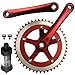Alloy Fixie Single Speed Crankset With BB 48 Teeth 170mm