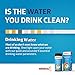 (100+50 Free Strips) FDA-Approved Drinking Water Test Kit |9 in 1 | ✓Lead ✓General Hardness ✓Nitrite ✓pH ✓Copper ✓Iron ✓Free Chlorine ✓Total Alkalinity ✓Nitrate Safe for Home, Tap, Well and Soil