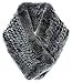 Womens Winter Warm Genuine Rex Rabbit Fur Scarf Neck Warmer