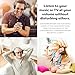 Miccus aptX Low Latency Wireless Headphones for TV Watching, Comfortable Over Ear Bluetooth 5.0 Headset with Mic, High Fidelity w/NO DELAY, Noise Isolating Phone PC Computer Airplane (SR-71 Stealth)