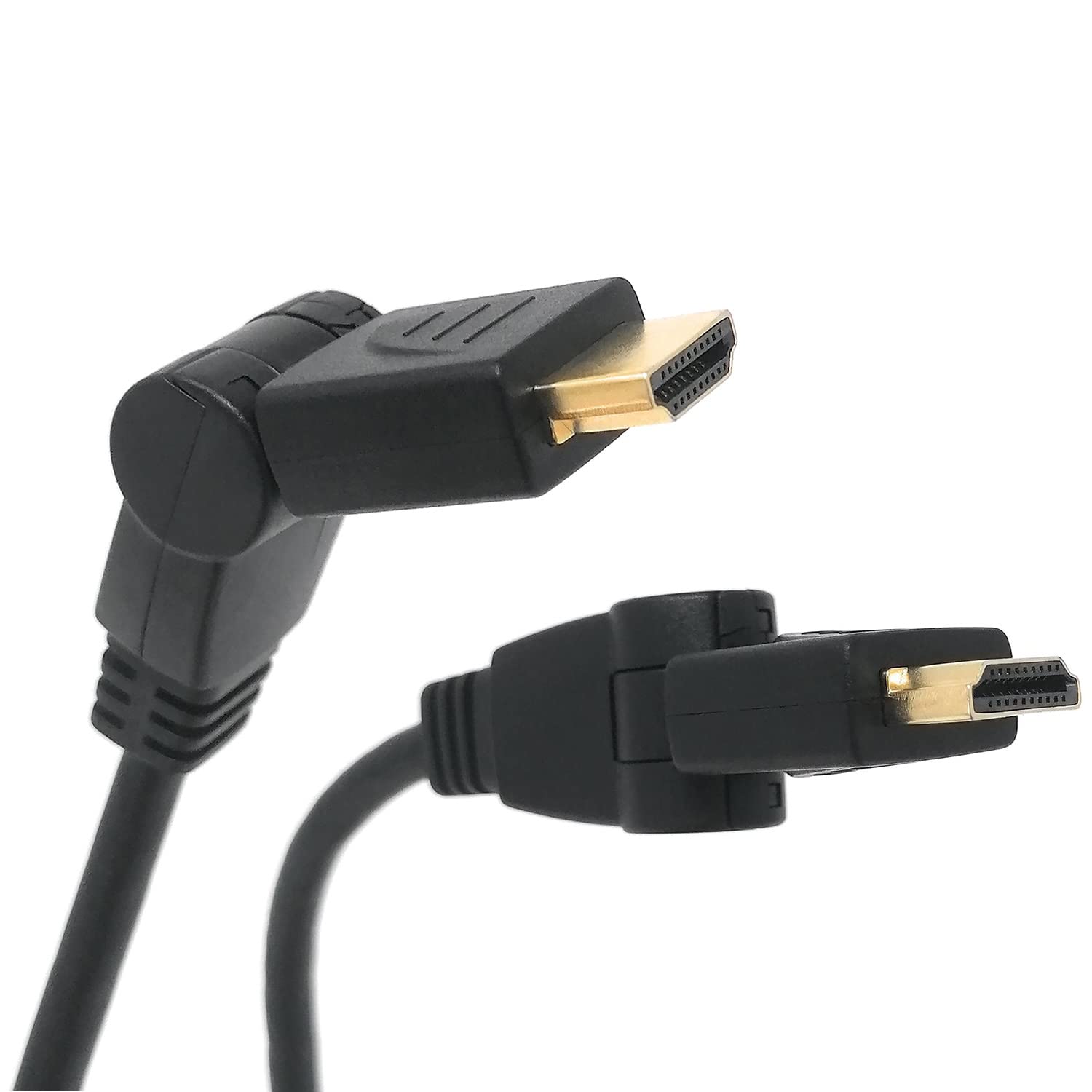 SKT VMI30401 HDMI Cable with Angled Connector 360° Rotatable Gold-Plated 3 m