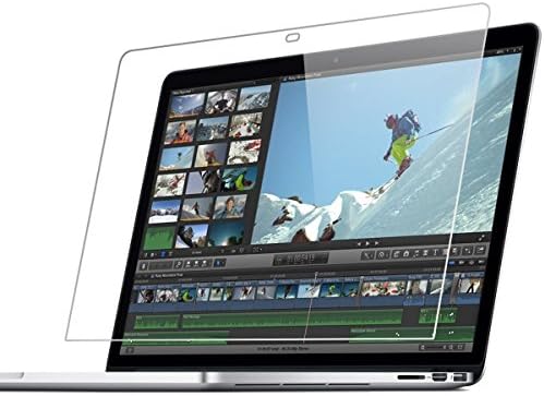 CoolDi 2016 MacBook Pro Retina 15.4/13.3 Inch Tempered Glass Screen Protector,CoolDi 0.3mm Slim and 9H Hardness Bubble-Free, Anti-Fingerprintfor MacBook Pro Retina 15.4/13.3 (15.4 inch)