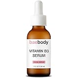 Baebody Niacinamide Vitamin B3 Serum 5%: Best Facial Skincare for Tightening Pores, Anti Wrinkle, Reduces Appearance of Acne, Breakout, Fine Lines. 1oz