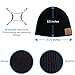 Bluetooth Beanie Music Hat ,Coeuspow 4.1 Wireless Smart Beanie Headset Music Cap with HD Stereo Speaker ,Built-in Mic , 100% soft acrylic,Hand Free for Running Skiing Skating Christmas Gift-Black