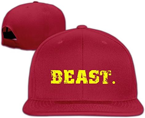 Beast Sparky Golden Letter Cool Snapback Hip-pop Baseball Hat -8 Colors