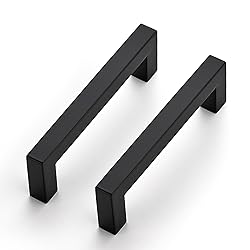 JOY DECOR 40 Pack Cabinet Handles, Black Cabinet