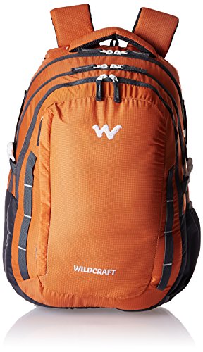 18% OFF on Wildcraft Polyester 38 Ltrs Orange School Backpack (WC
