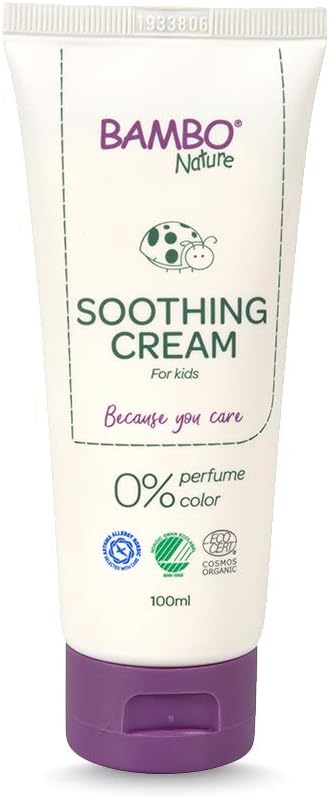 Bambo Nature Soothing Nappy Cream, Newborn Essentials, Eco-Labelled Nappy Cream, Soothes & Restores Irritated Skin
