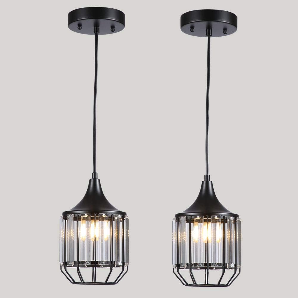 Best Black Crystal Pendant Lighting