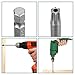 Rocaris 8 Pieces 1/4 Inch Magnetic Hex Shank T8-T40 4 Inch Length S2 Steel Torx Security Head Screwdriver Drill Set Bits