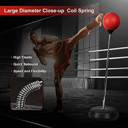 Punching Bag with Stand Freestanding Boxing Bag, Dprodo Adjustable