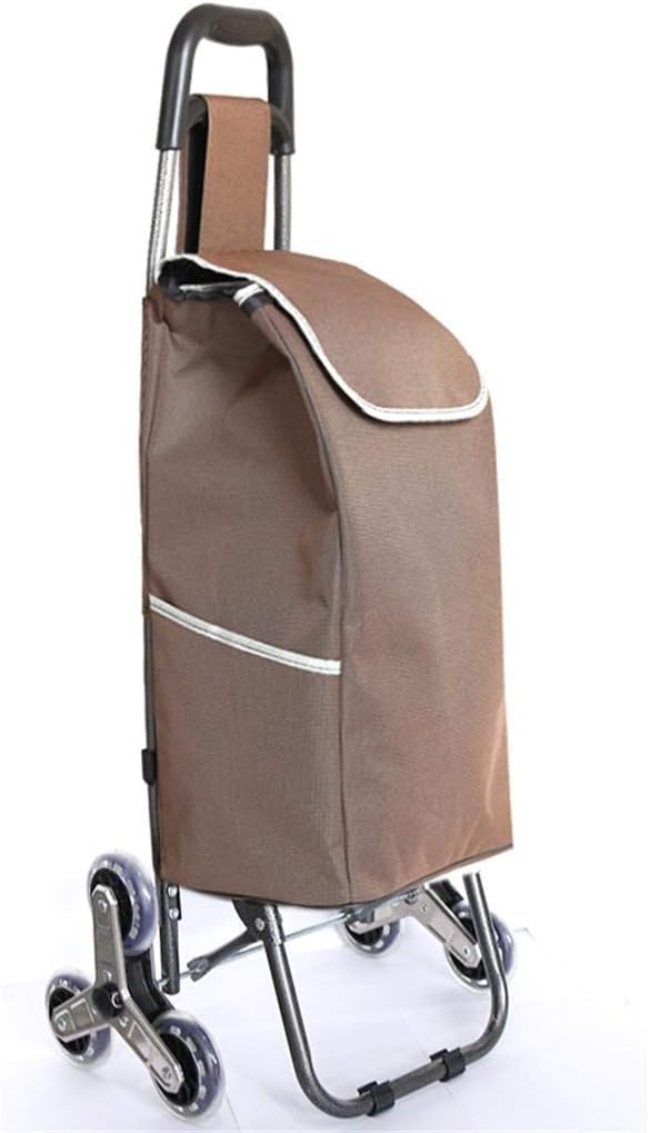 Shopping Cart Lightweight Folding Shopping Mobility Cart with Stair Stairs Lifestyle Solutions