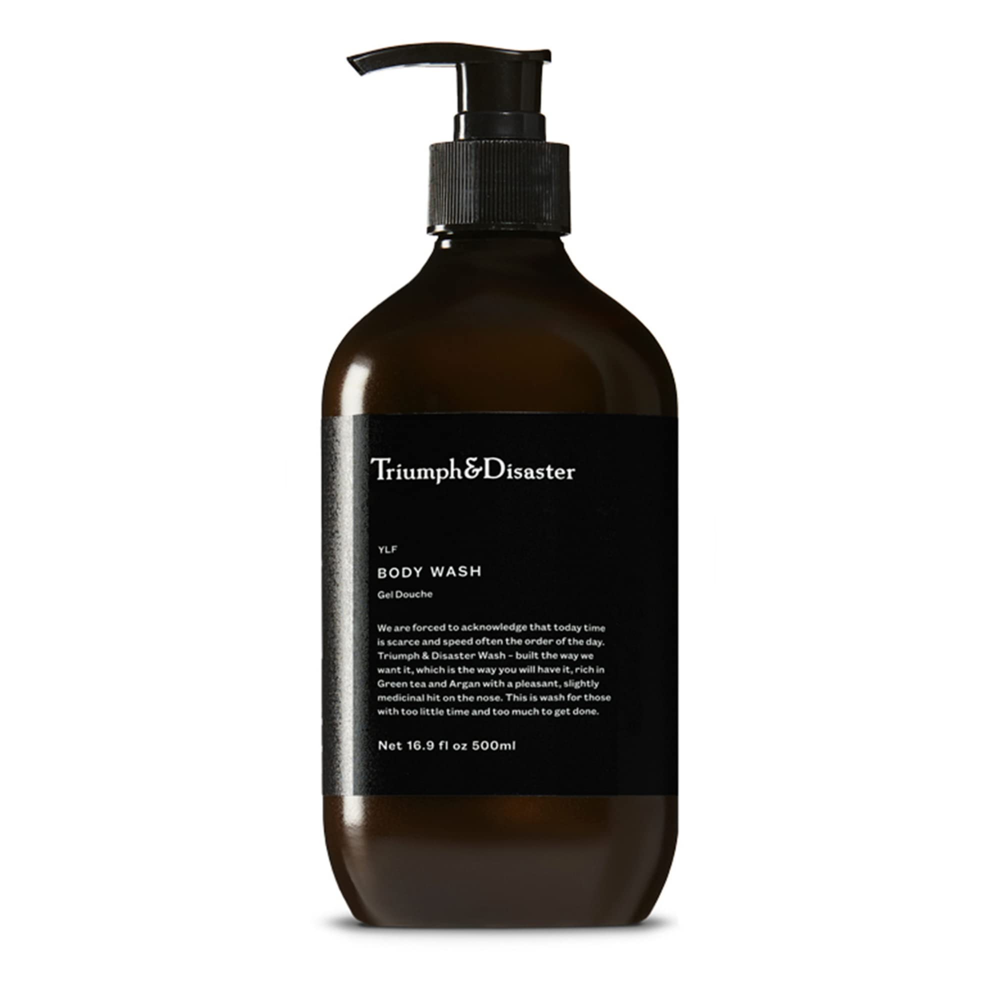 Triumph & Disaster | YLF Body & Hair Wash | Gentle & Hydrating Shower Wash for Men, 500ml