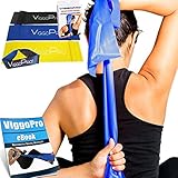 ViggoPro Resistance Bands ~ 3 Pack ~ for Exercises, Pilates, CrossFit Workouts ~ Light, Medium, Tough ~ for men/women ~ Legs, Arms or Full Body ~ Best Durability ~ Enhance Your Workout Experience Now!