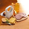 Bread Slicer, Foldable Bread Toast Slicer Bagel Loaf Bread Maker for Homemade Sandwich Bread Bagel, Quick and Safe for…