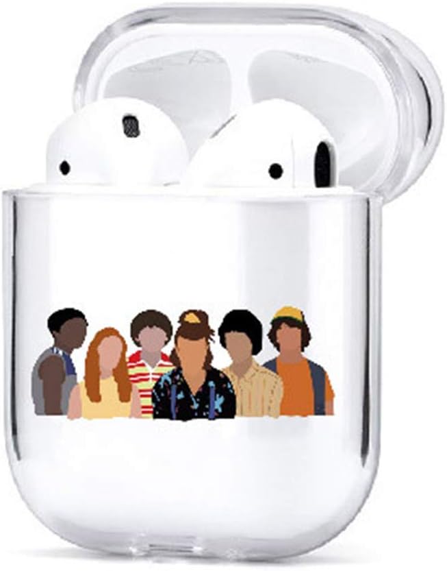 changping Stranger Things AirPods Case, Waterproof Protective Shockproof Hard Case Cover Eco-Friendly AirPods Skin Cases Compatible with Apple AirPods 1 & 2 Gift for Boys Girls