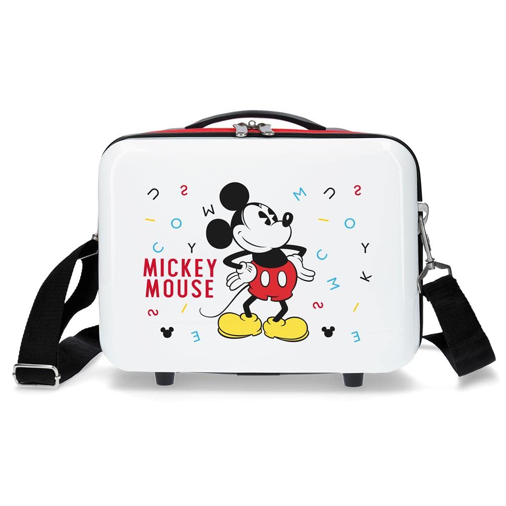 Mickey Style letters Adaptable Beauty Case