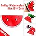 Yalasga Smiley Watermelon Squeeze Toy Squishy Jumbo Slow Rising Decompression Toys Kids Adults
