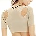 EUBUY Arm Shaper Slimming Breast Chest Up Back Shoulder Humpback Posture Corrector Brace Girdle Vest (Nude)