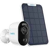 REOLINK 2K 3MP Solar Wireless Security Camera Outdoor, Spotlight Night Vision, 2.4GHz WiFi, Solar/Battery Powered Home Surveillance, Smart AI Detection, No Subscription, Local Storage, Argus 3E Kit
