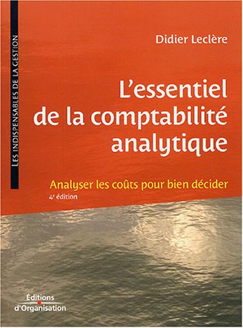 L' essentiel de la comptabilité analytique