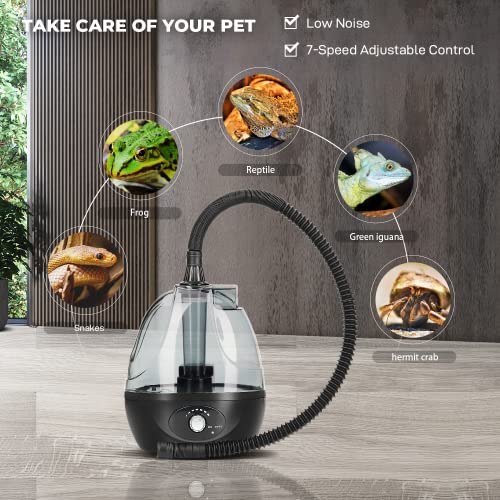 Simple Deluxe Reptile Fogger Terrariums Humidifier Fog Machine Mister