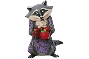 Enesco Disney Traditions Meeko Mini Figurine, 3.25 Inch, Multicolor, Polyresin, Calcium Carbonate