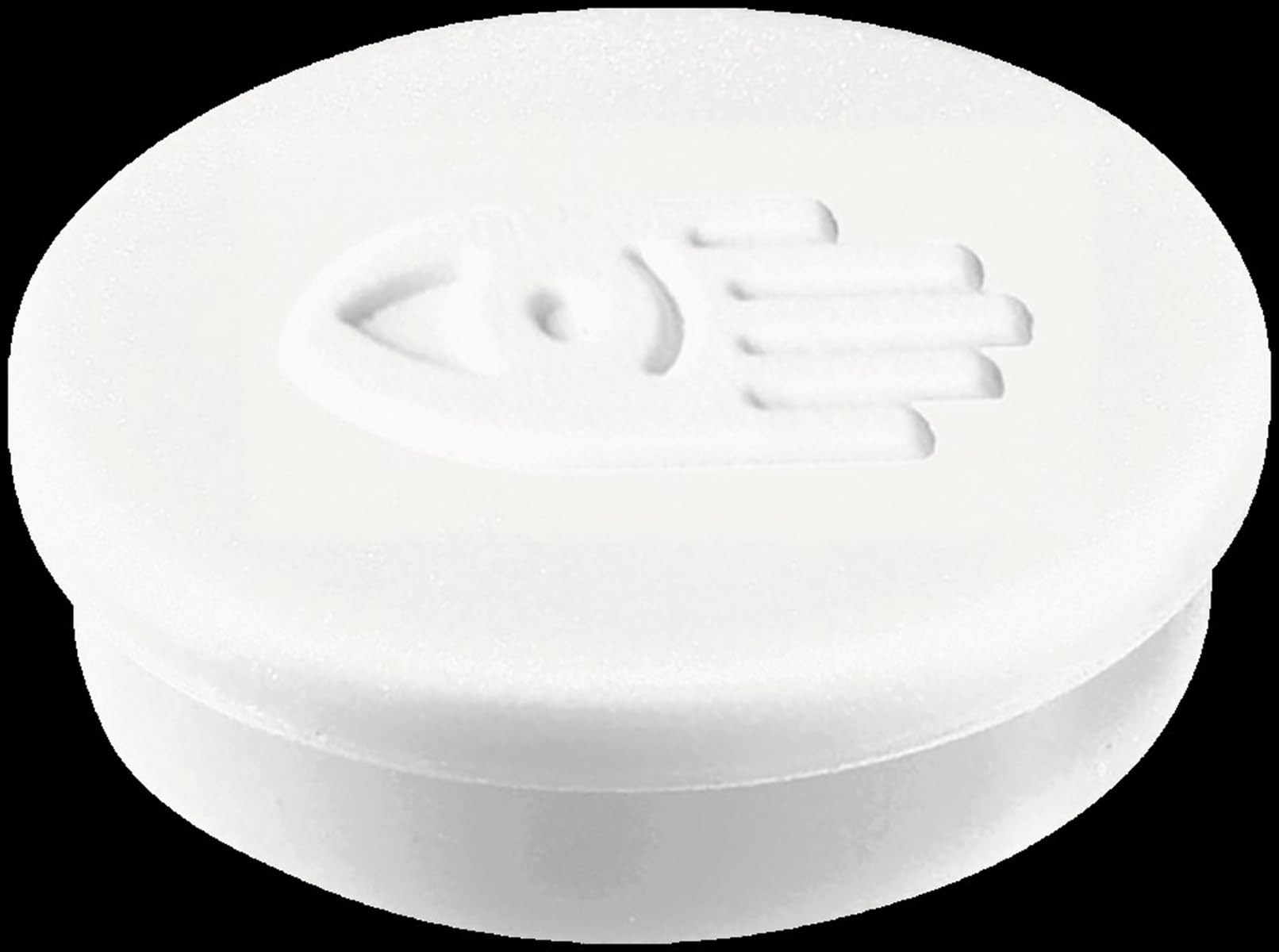 Legamaster Magnets - Pack of 10 White (3 cm) Notice Board/Planning Magnets - Fridge Whiteboard