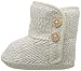 UGG Girls' I Purl Boot, Ivory, 1 M US Infant