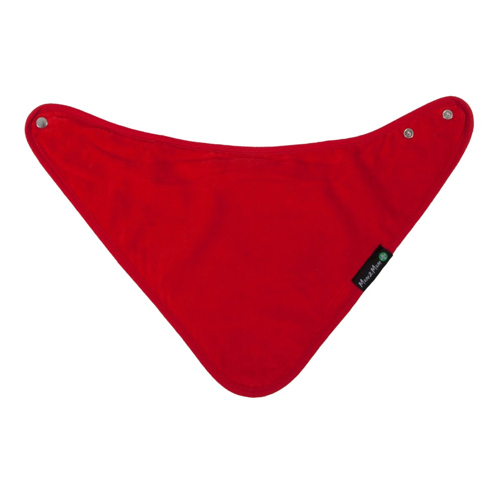 Mum2Mum Plus Special Needs Youth Bandana Bib in Red