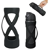 Silicone Boot with Handle Compatible with Owala 24 oz, Full Protective Anti Scratch & Reduce Dent Sleeve Cover, All-Round Wrap Protector Compatible with FreeSip Water Bottles