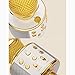 Wireless Bluetooth Microphone Audio Mobile Phone Karaoke Microphone, Handheld Bluetooth Speaker Player