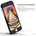 iPhone 7 Plus Case,Lavince Full Body Protection Hard Slim Cover[Dual Layer]with Tempered Glass Screen Protector for iPhone 7 Plus 5.5inch(Black)
