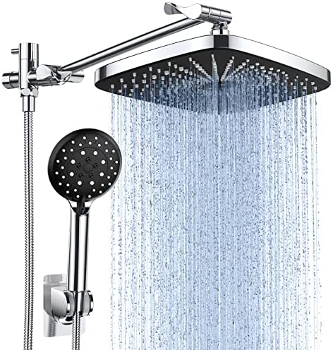 سعر Veken 12 Inch Rain Shower Head with 5 Settings High Pressure ...