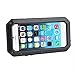 iPhone SE 2022/2020 Case,Tempered Glass Luxury Aluminum Alloy Protective Military Bumper Heavy Duty Cover Shell Case Skin Protector for Apple iPhone SE 2022/2020 /8/7 (Black)